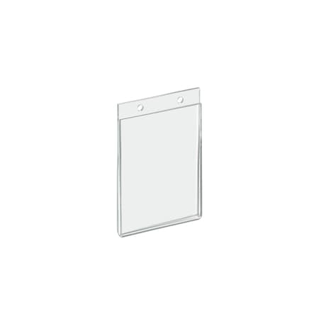 Azar Displays 3.5"W x 5"H Wall U-Frame w/ Holes, PK10 162724